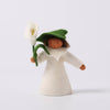 Large Calla Lily felt flower fairy | © Conscious Craft